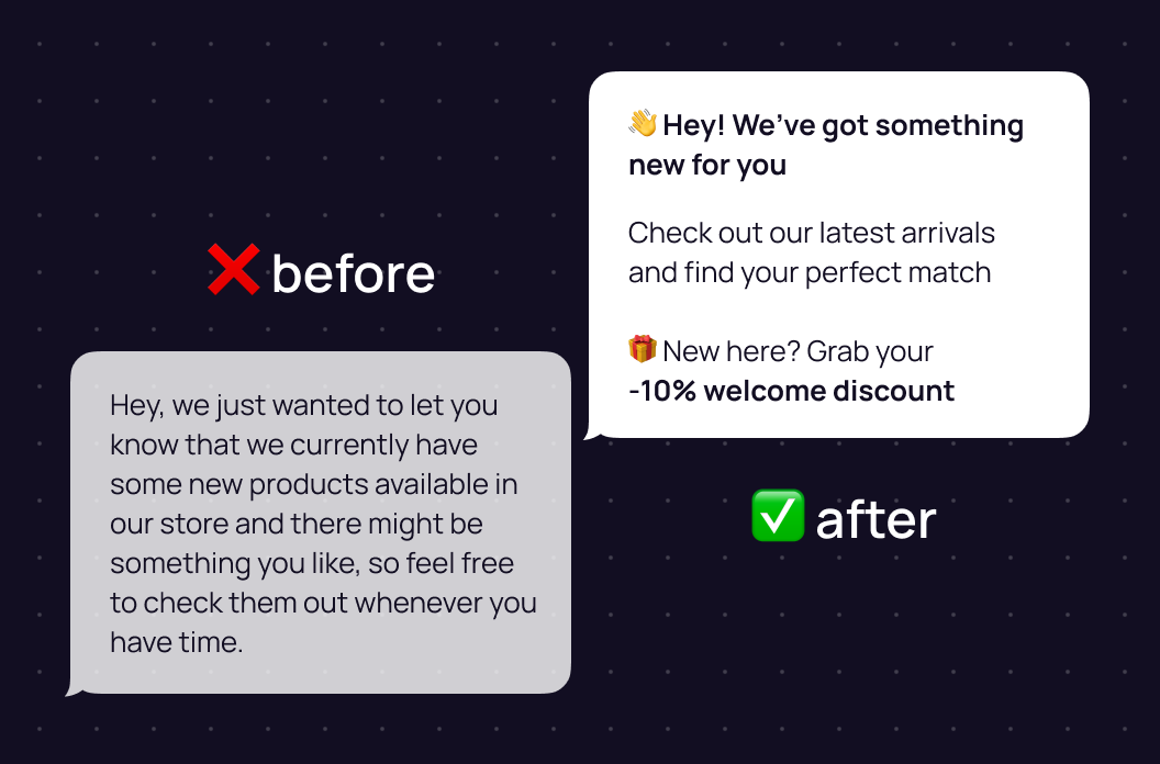 Message Design & UX