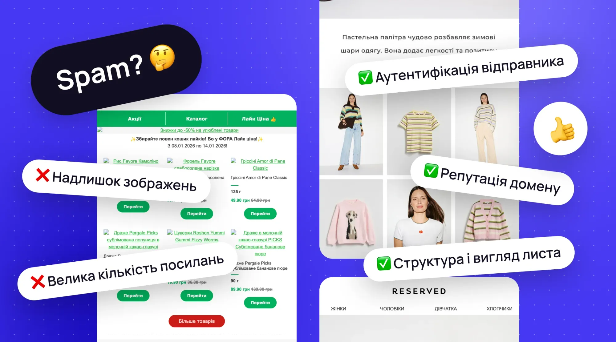 Чому листи потрапляють у спам: технічні та поведінкові причини високого Spam Rate